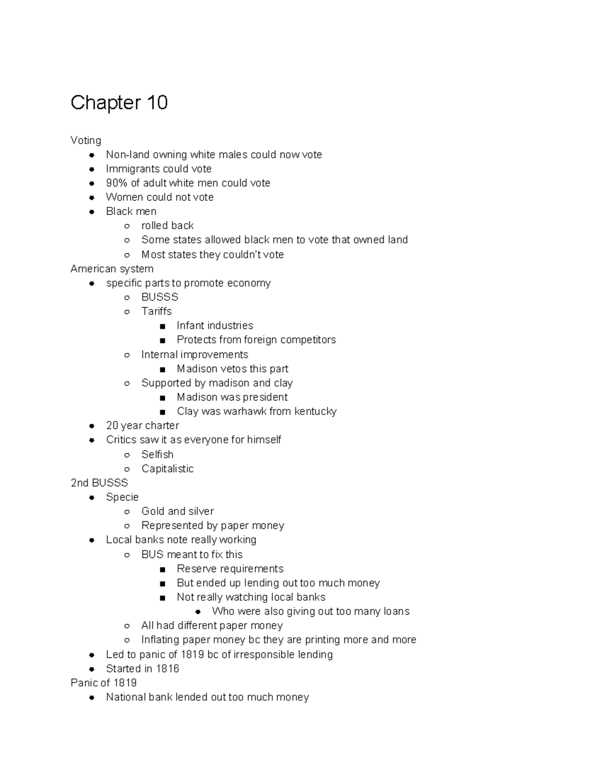 Chapter 10 give me liberty textbook chapter 10 voting non land