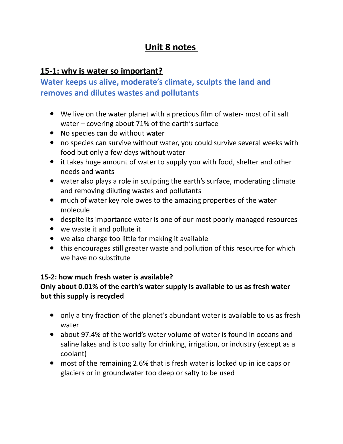 nats-1840-unit-8-notes-unit-8-notes-15-1-why-is-water-so-important