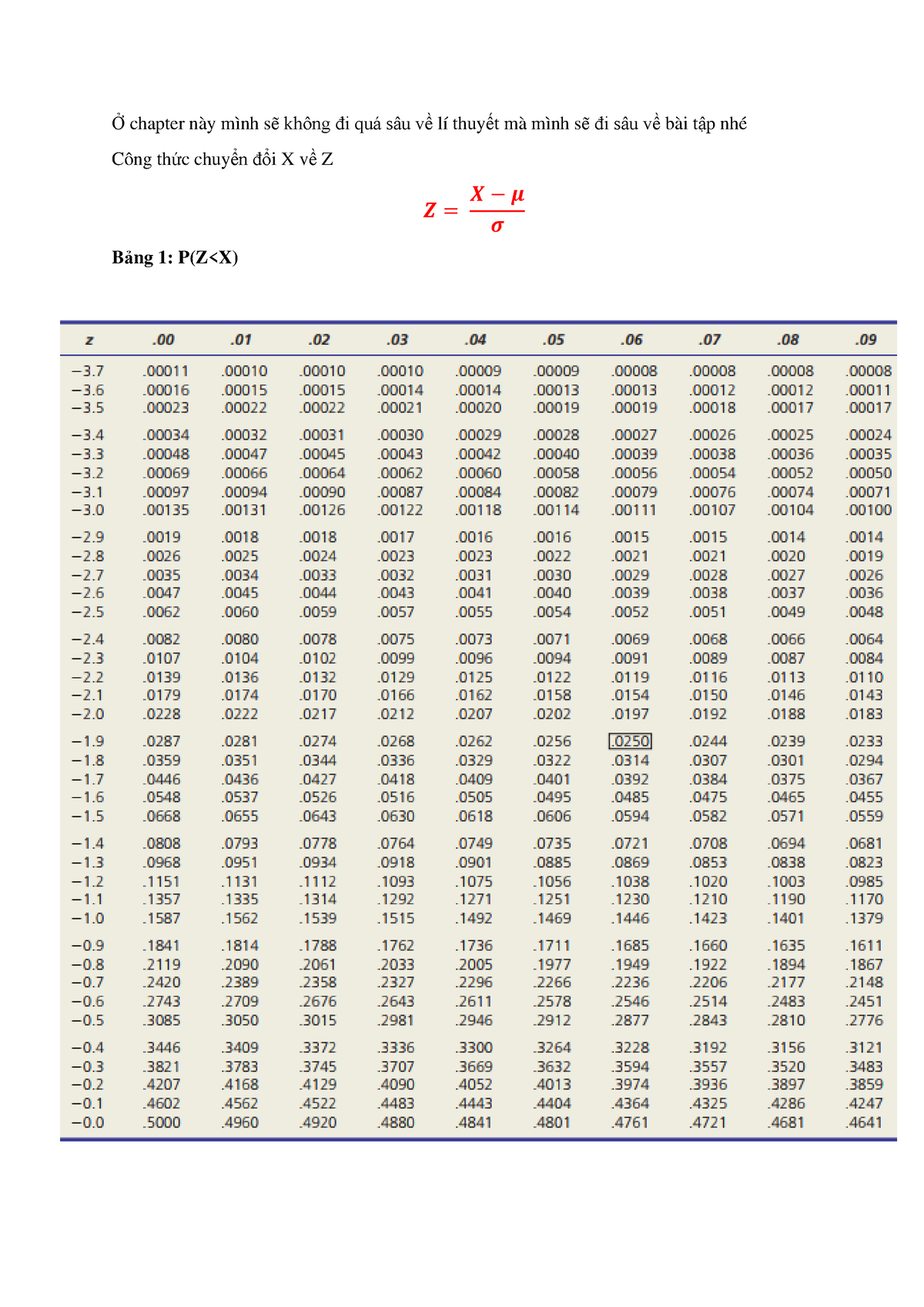 Lecture 7- Continuous probability distribution - Ở chapter này mình sẽ ...