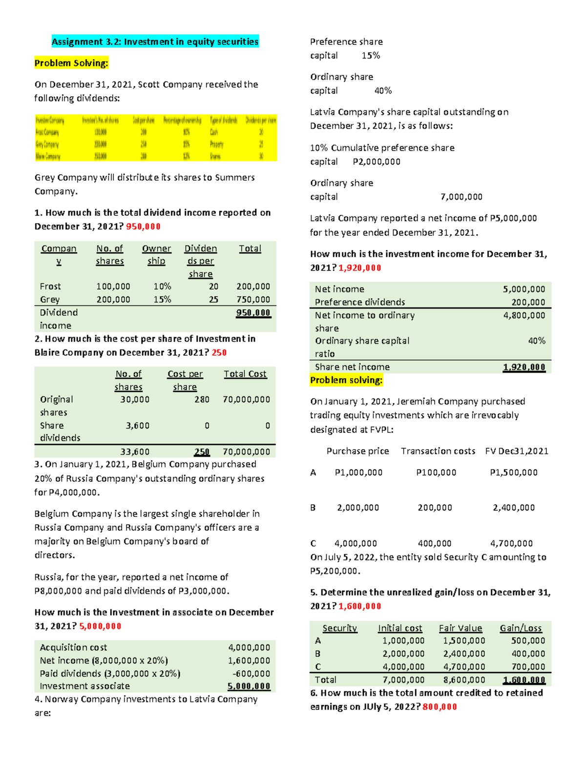 Inbound 5823373113343837658 - Assignment 3: Investment In Equity ...