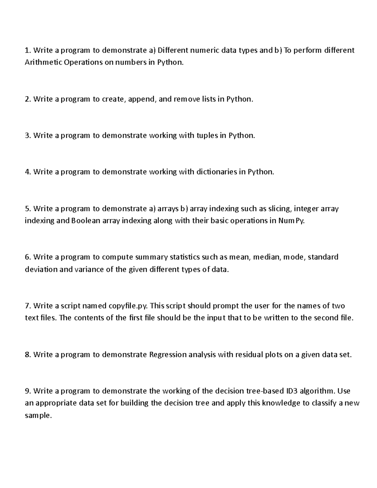PPDS Lab Internal Paper - Write a program to create, append, and remove ...