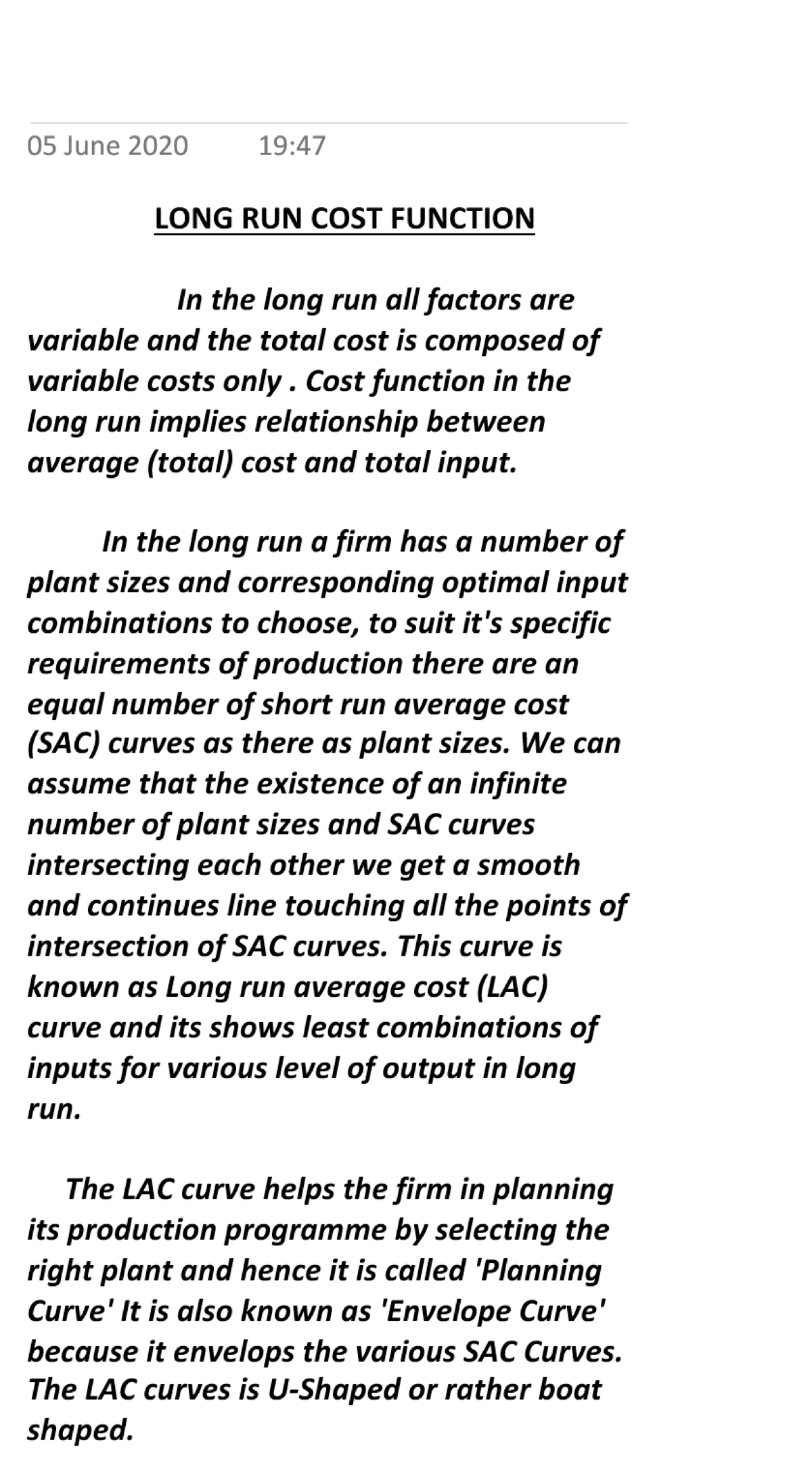 long-run-cost-function-b-finance-and-taxition-studocu