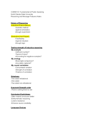 15 comm - Chapter 15 - Chapter 15: Persuasive Speeches Learn about ...