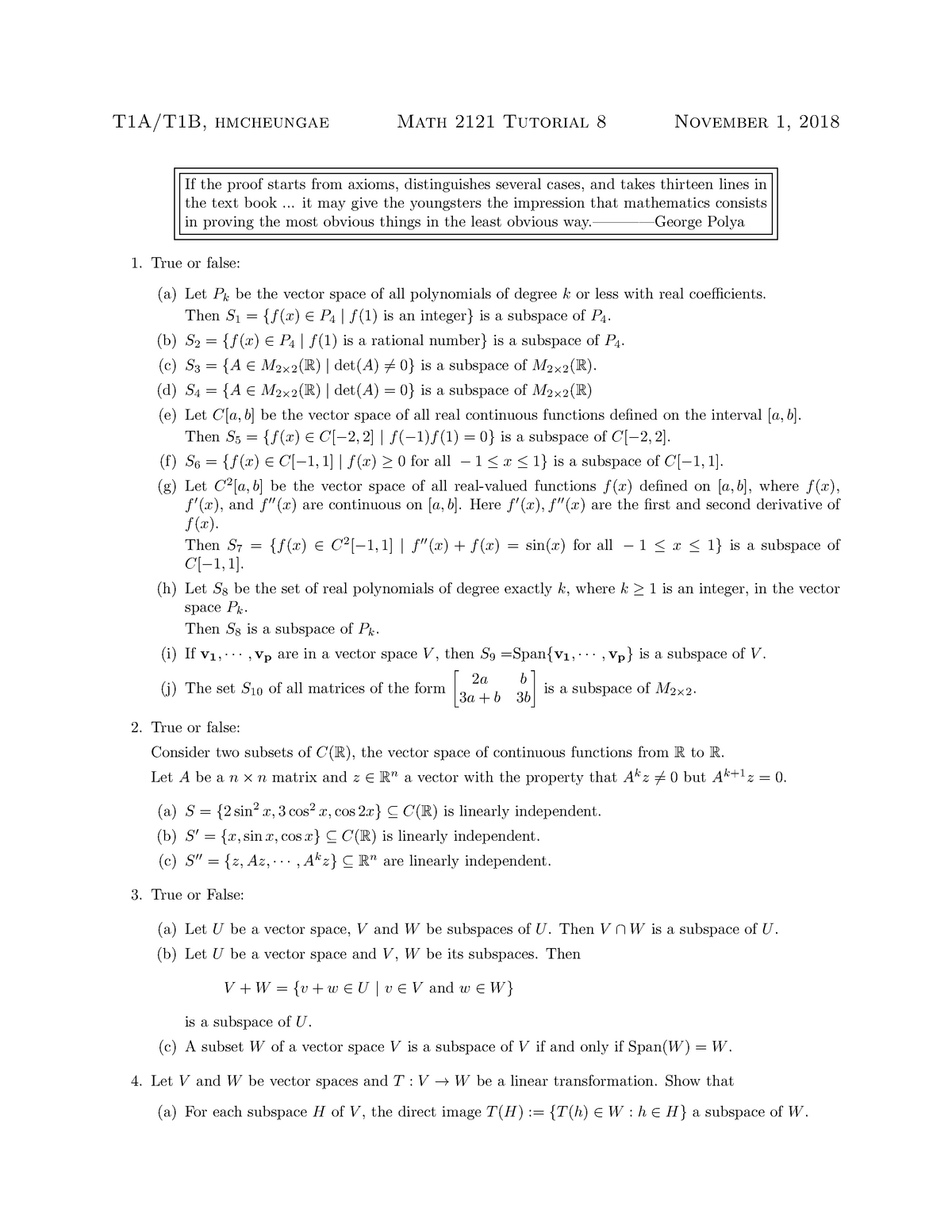 Math 2121 Problem Set 08 Studocu