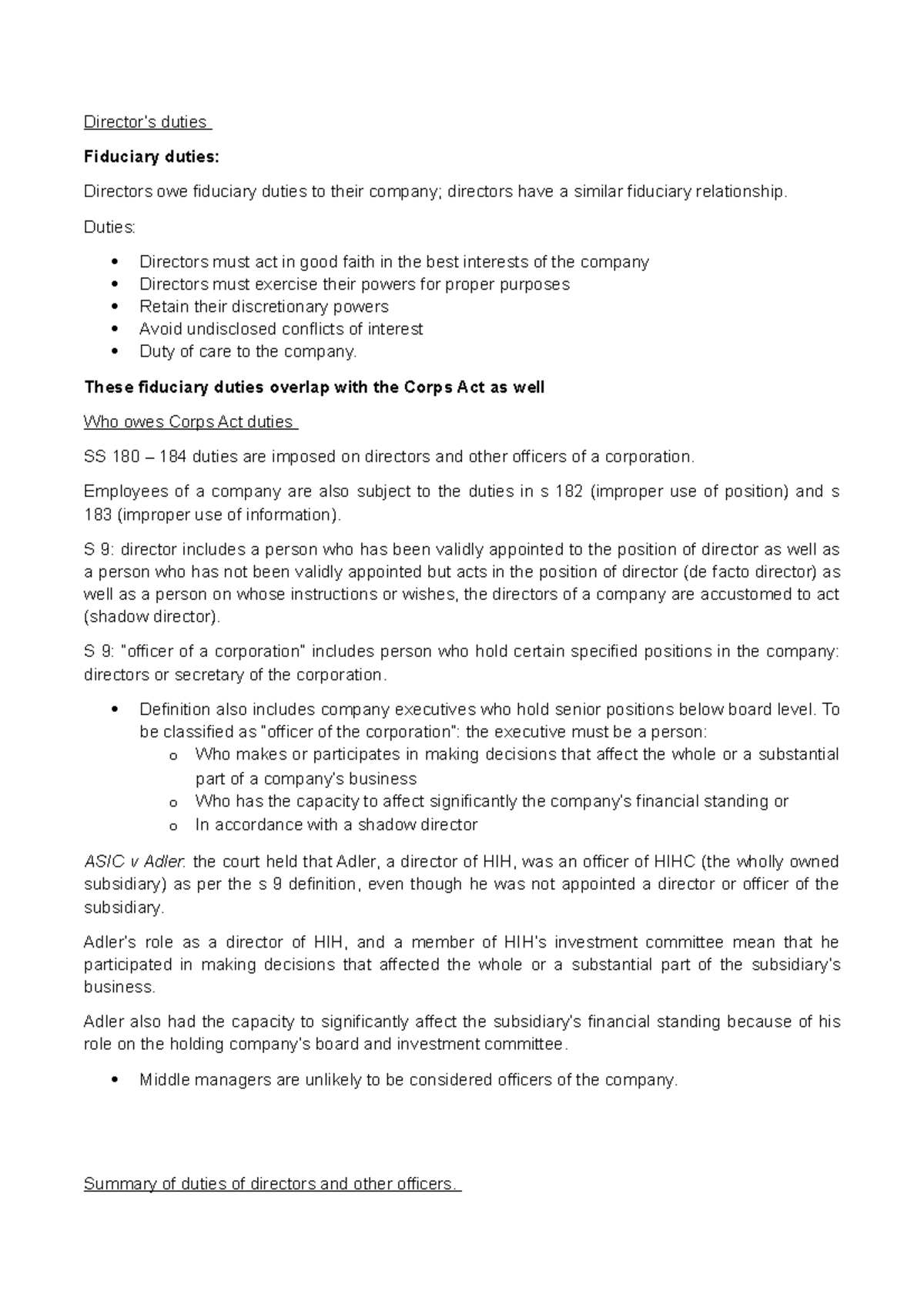 Network Engineer Duties Summary