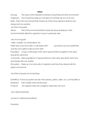 Environmental Issues Project - The rationale behind this statement is ...