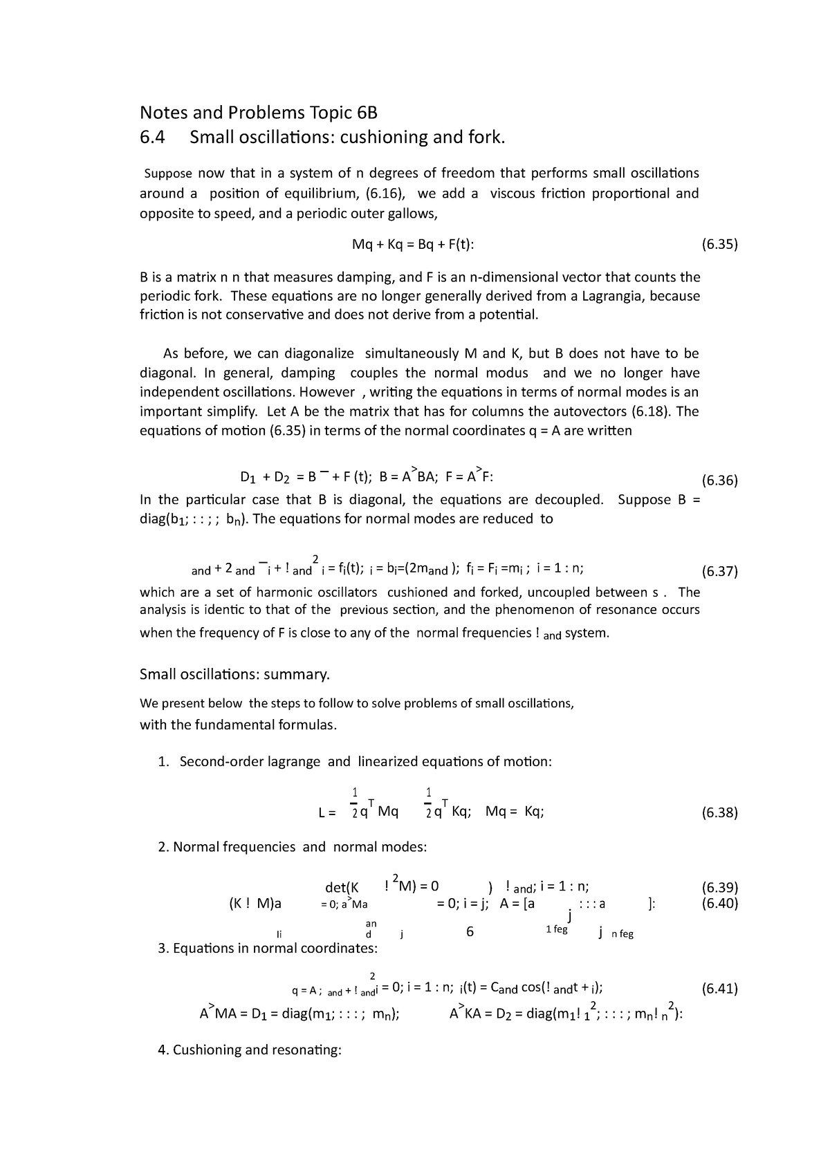 Notes And Problems Algebra Lineal Eng Topic 6b Mec Docx Notes And