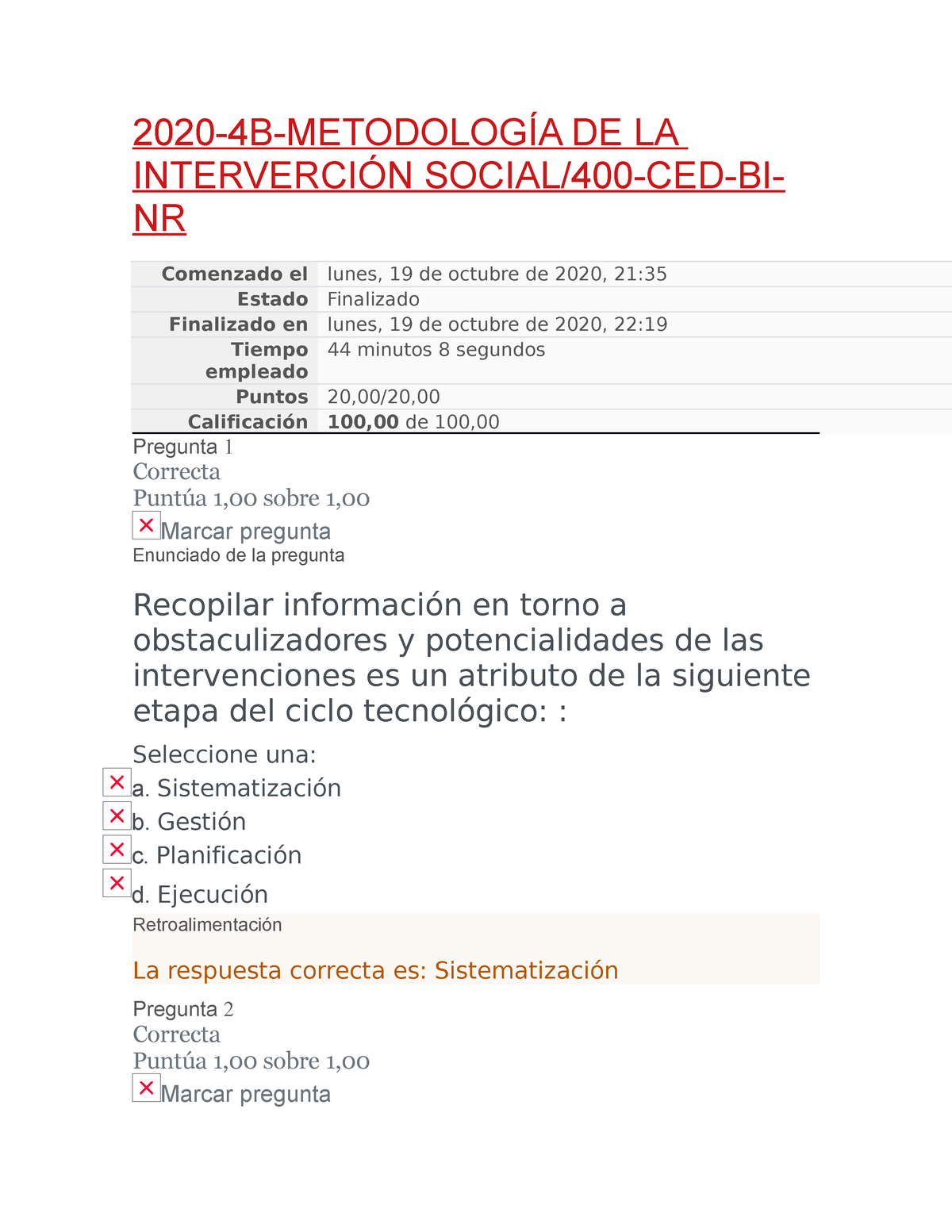 Prueba Metodolog Ã A 1 - Trabajo - 2020-4B-METODOLOGÍA DE LA ...