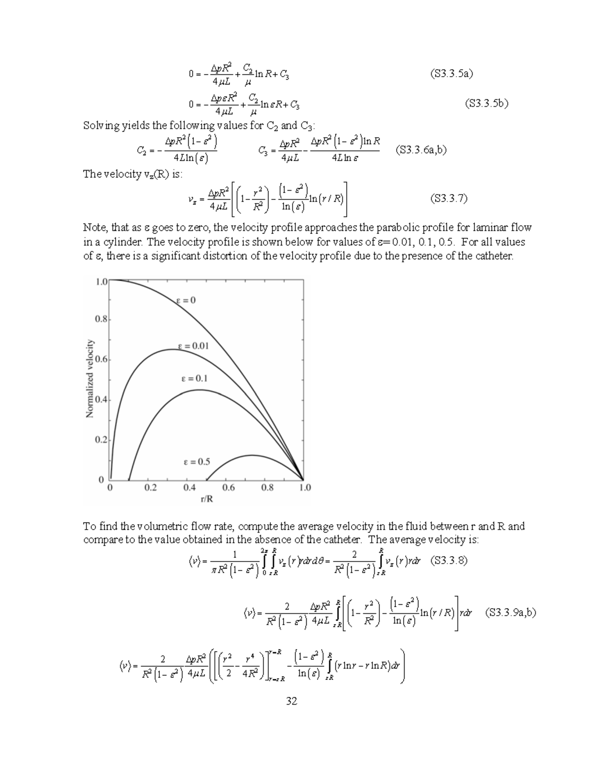 10.301 Summary Notes 5 - 2 2 3 0 ln 4 pR C R C ¿¿ L =2 + + (S3.3) 2 2 3 ...