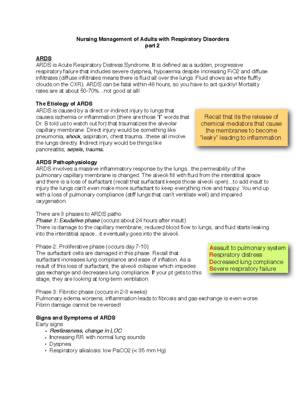Respiratory-lecture-21 - Nursing Management of Adults with Respiratory ...