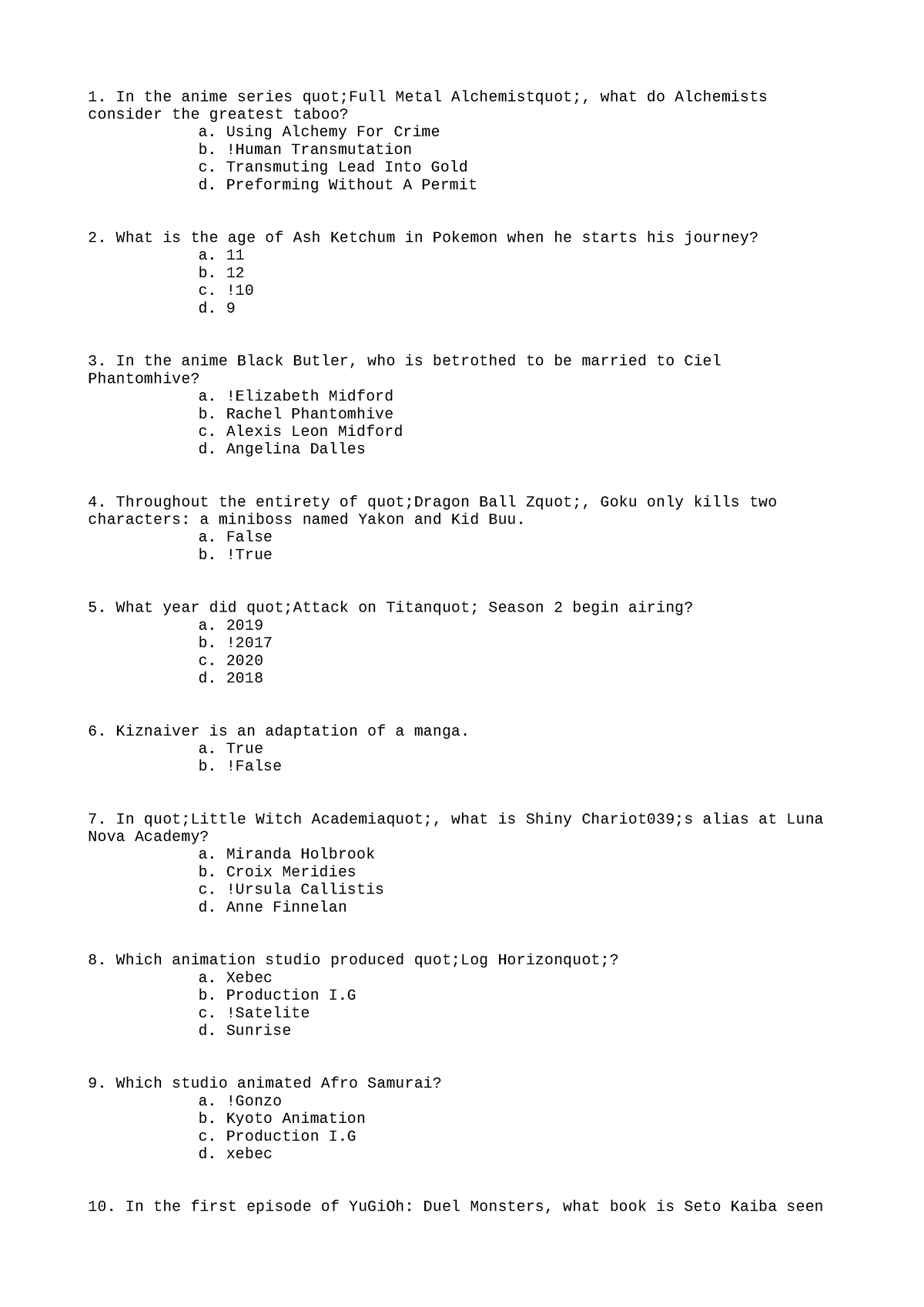 Acc Response 7 - accounting lecture notes - In the anime series quot ...