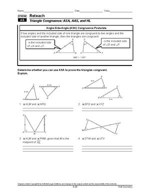 Reteach 3-6 1 - Practice - Name ...