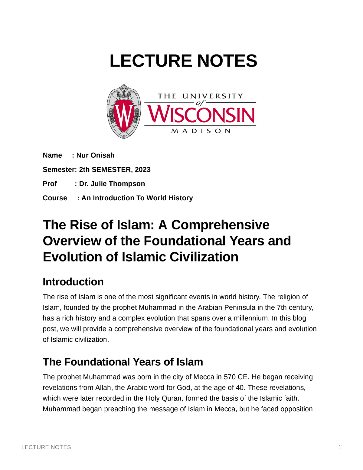 the-rise-of-islam-a-comprehensive-overview-of-the-foundational-years