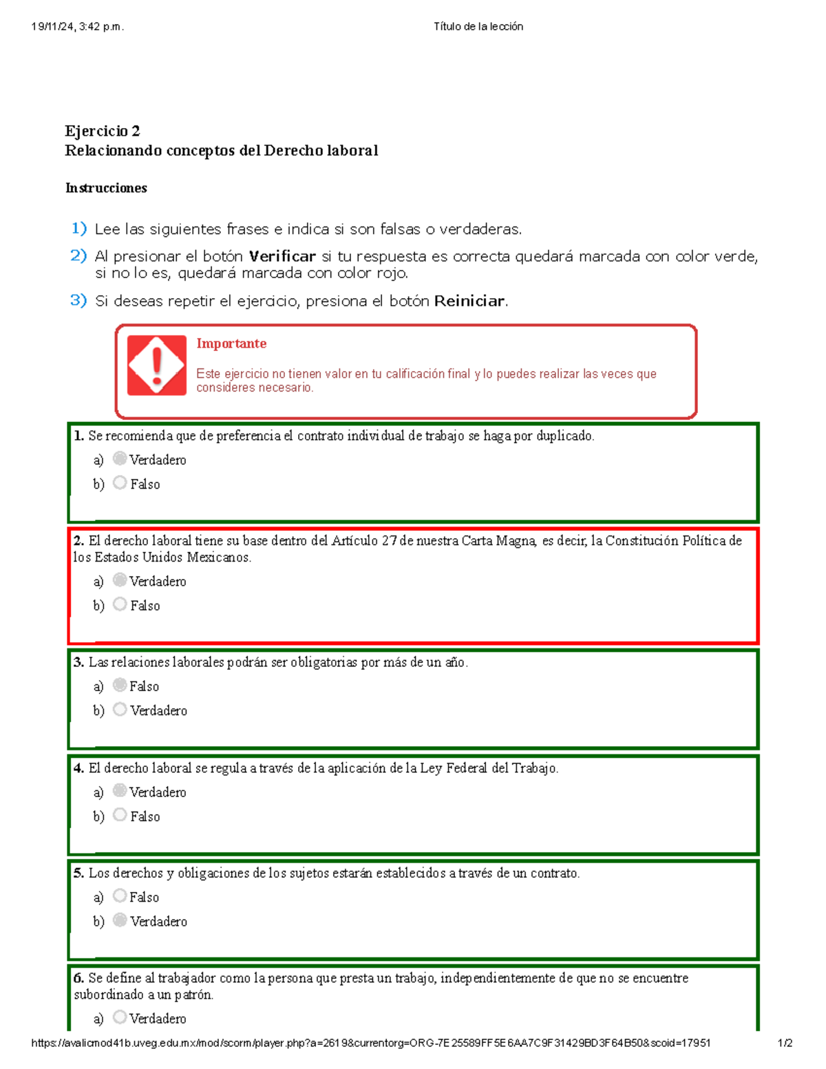 Ejercicio 2 - EL DERECHO Y EL DERECHO DE LOS NEGOCIOS - Ejercicio 2 ...