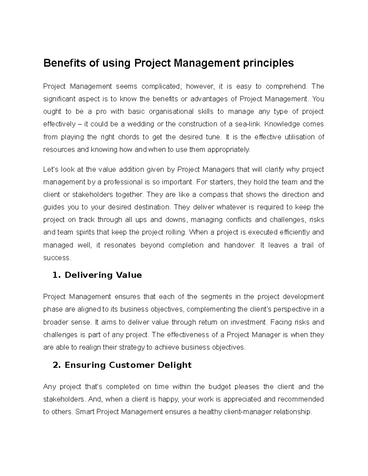 benefits-of-using-project-management-principles-the-significant