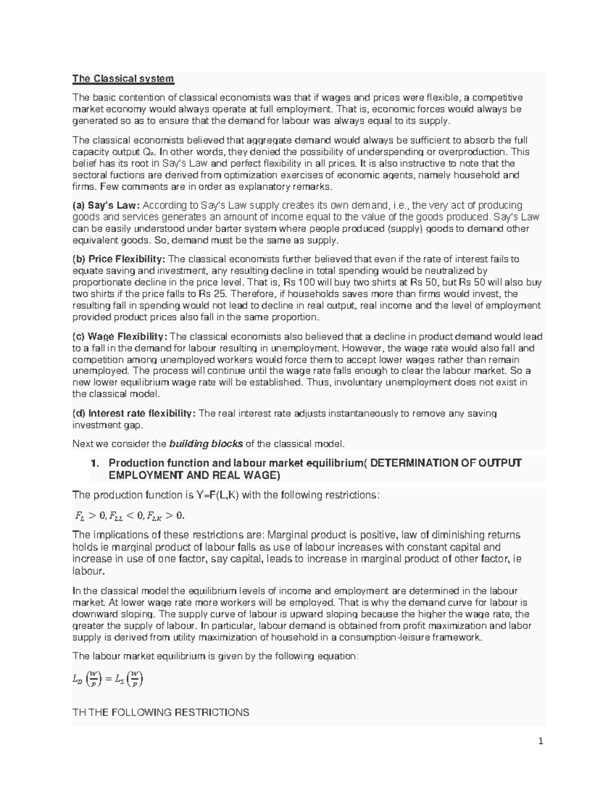 The Classical system - Warning: TT: undefined function: 32 The ...