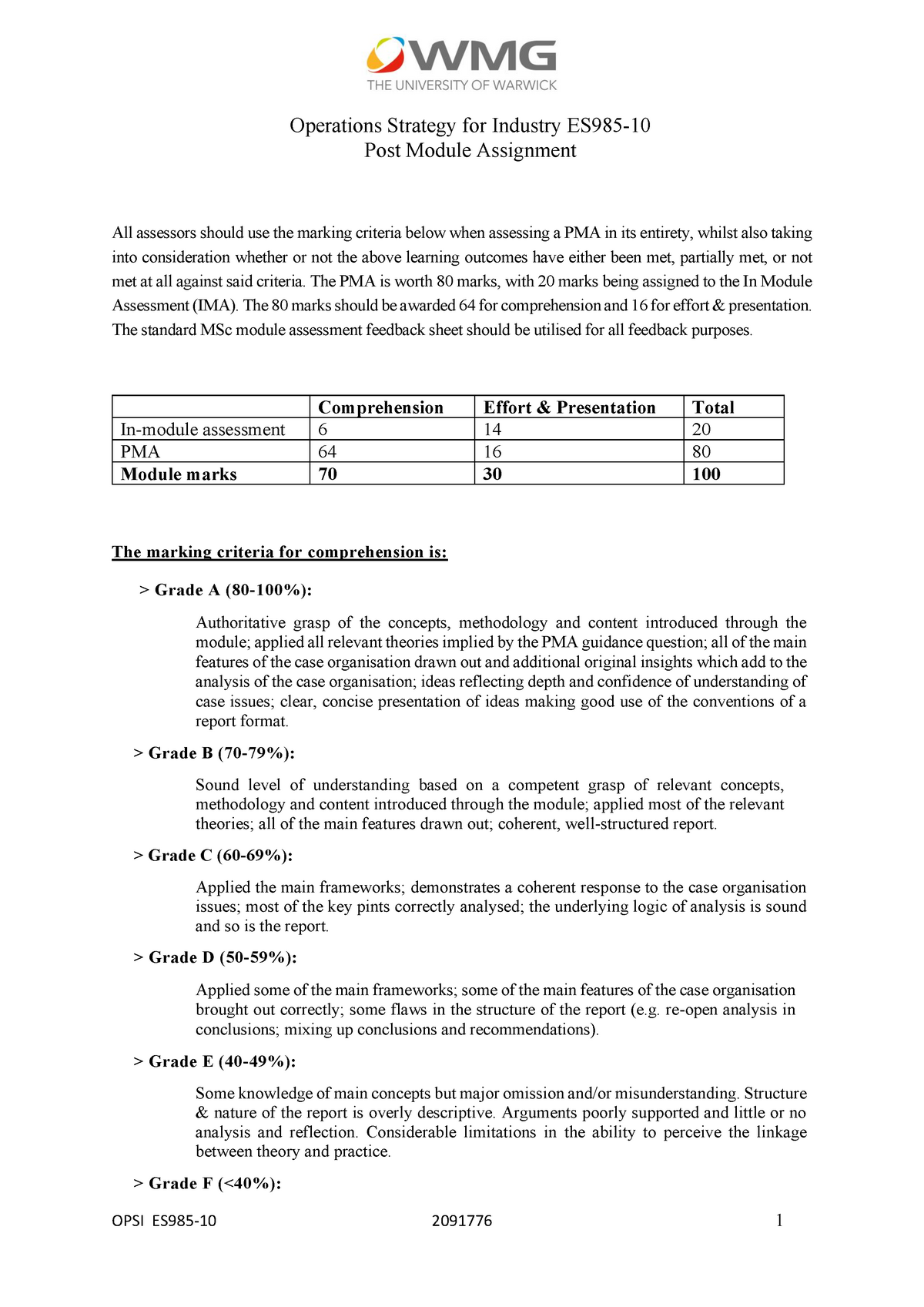 operations-strategy-assignment-operations-strategy-for-industry