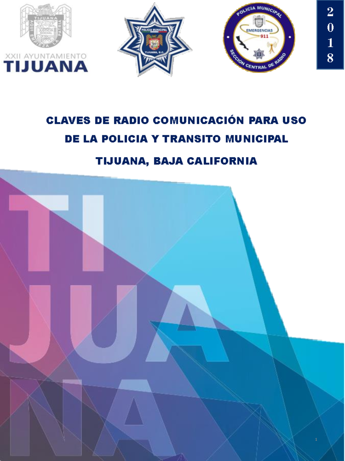 430958063 CLAVES DE RADIO COMUNICACIÓN PARA USO DE LA POLICIA Y
