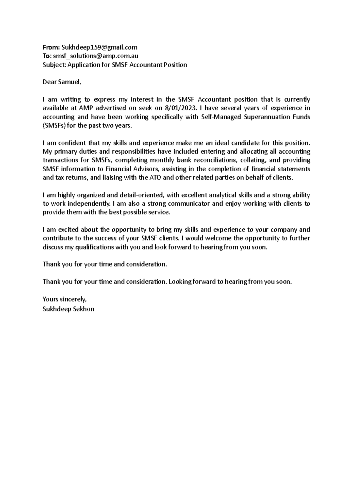 1 313326 Sekhon Ajsjae assesment From Sukhdeep159gmail To smsf