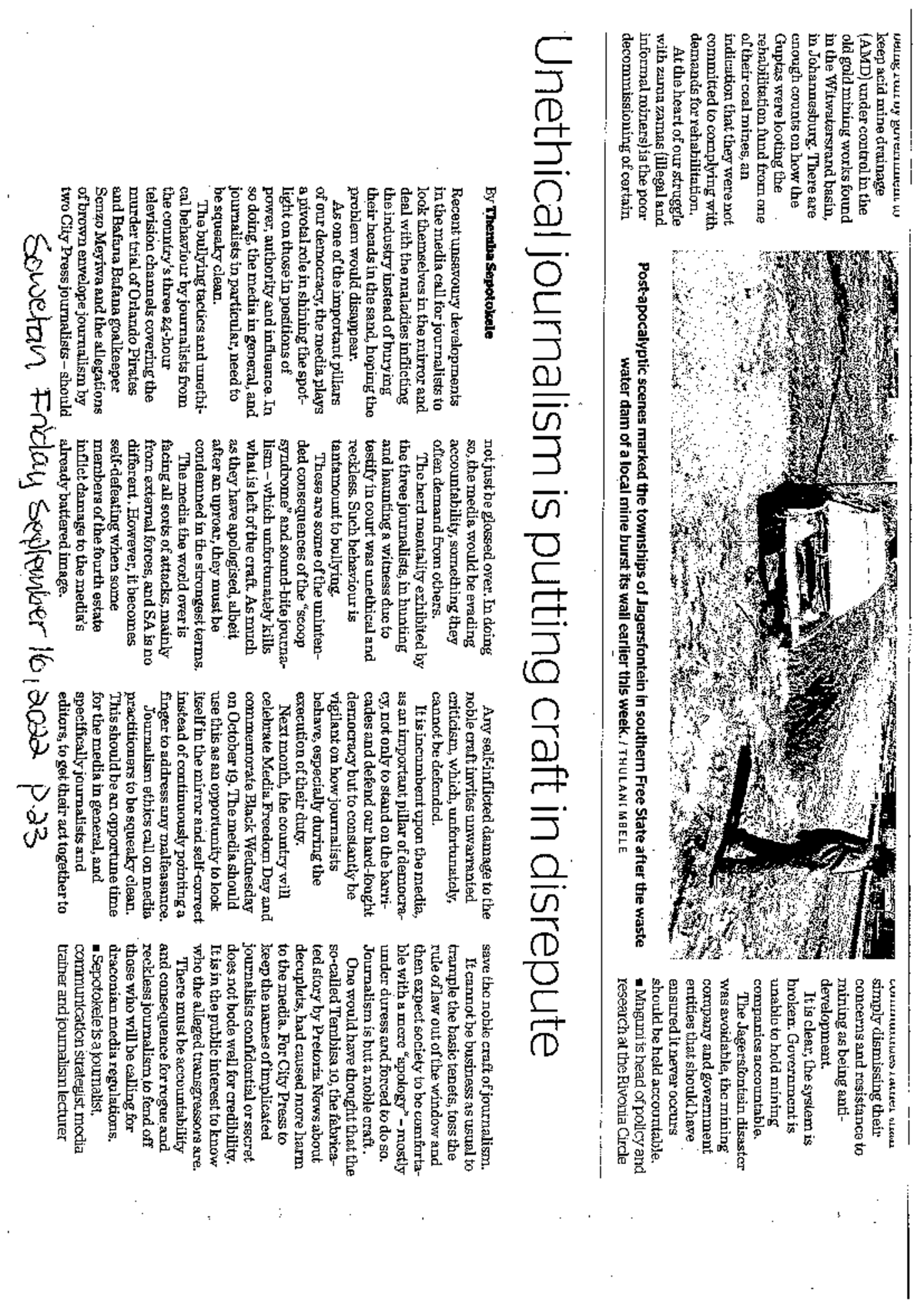 Unethical Journalism BLCG511 Studocu