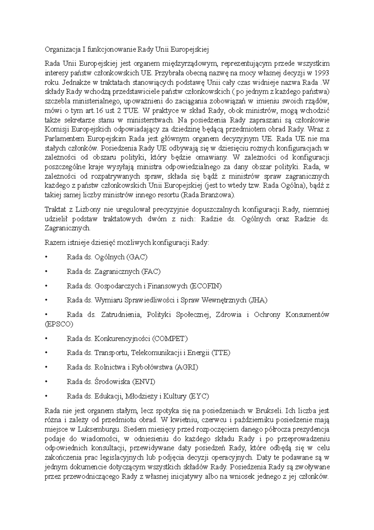 Organizacja I Funkcjonowanie Rady Gminy Pdf www.studocu.com