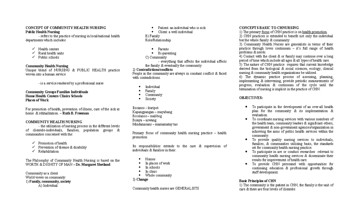 ncm104-prelim-reviewer-concept-of-community-health-nursing-public