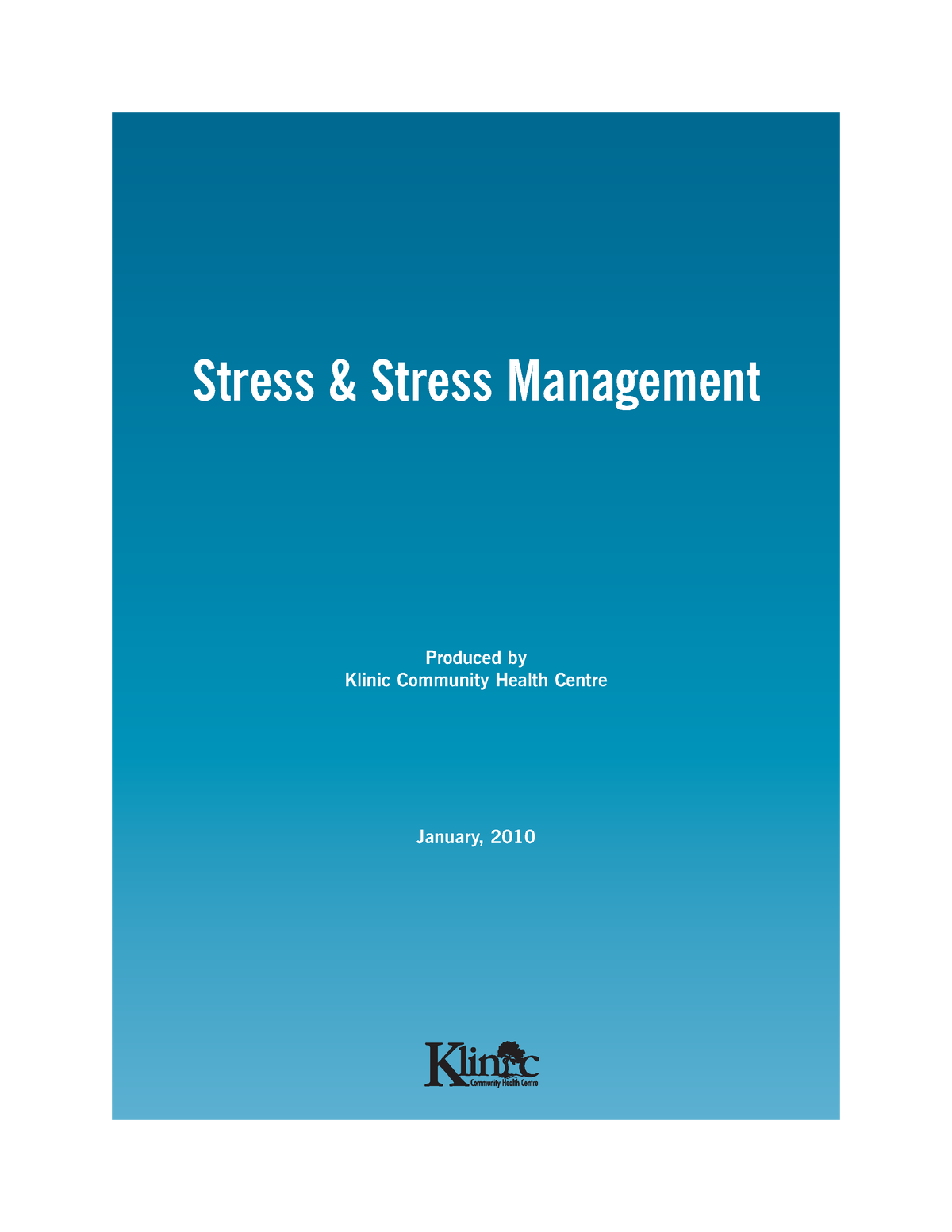 Upload 6 - Stress Related - Stress & Stress Management Produced By ...