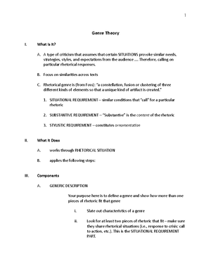 Rhetoric 6 - Metaphor - 1 Metaphor Theory I. What Is It? A. A type of ...