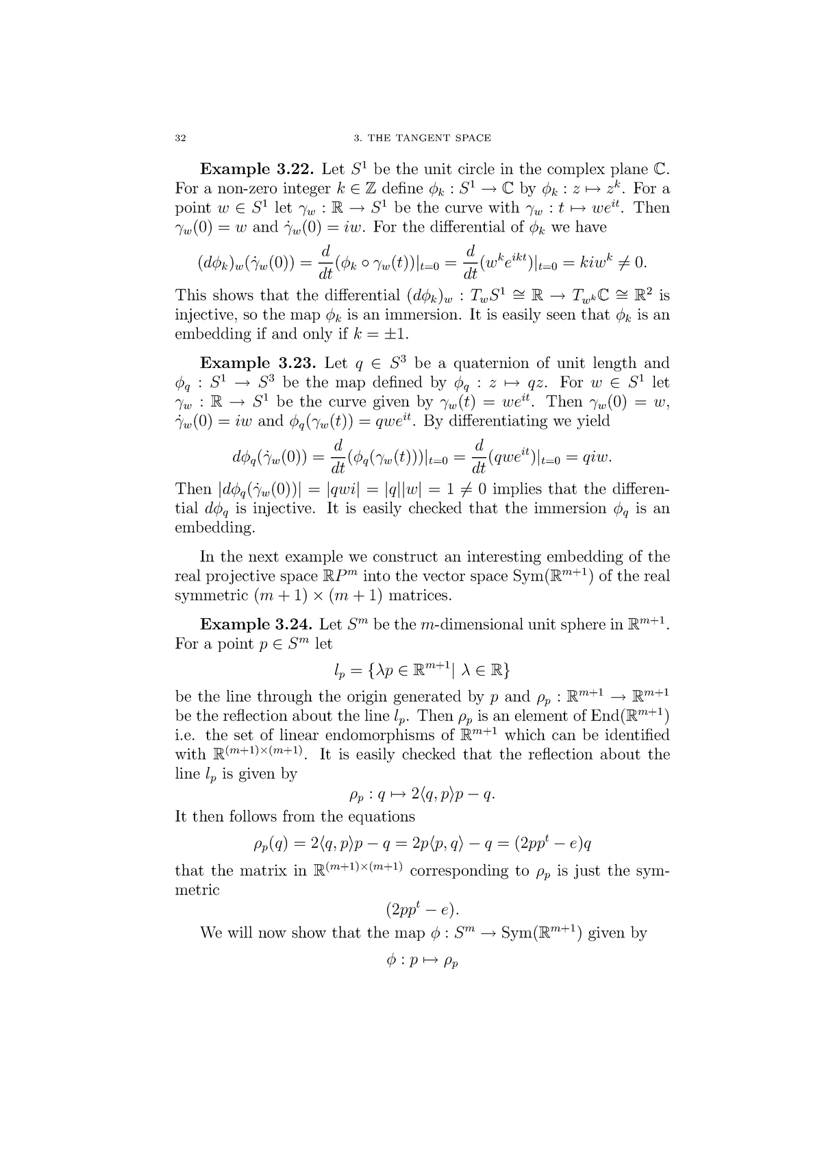 An Introduction to Riemannian Geometry-6 - Example 3. Let S 1 be the ...