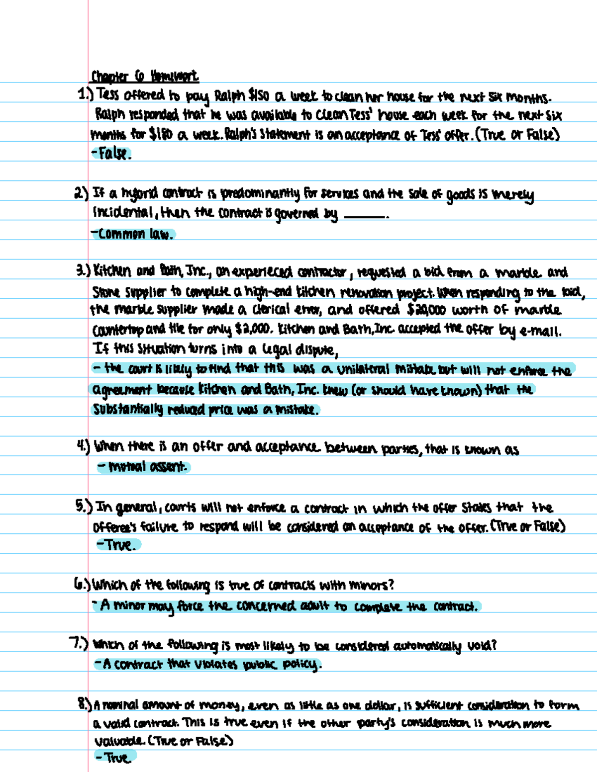 MGT 340 Chapter 6 Homework Assignment - Chapter 6 Homework 1 ...