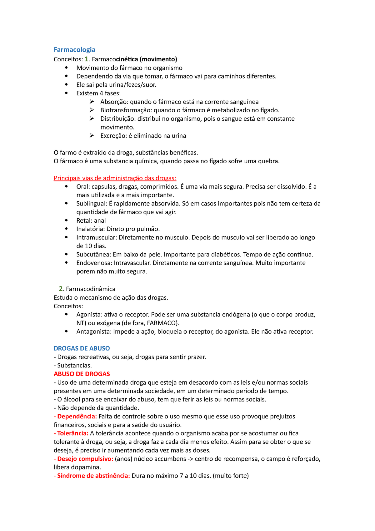 Resumo DE Farmacologia Cardiaca - RESUMO DE Pode ser de dois tipos: 1)  derivada de um problema que - Studocu