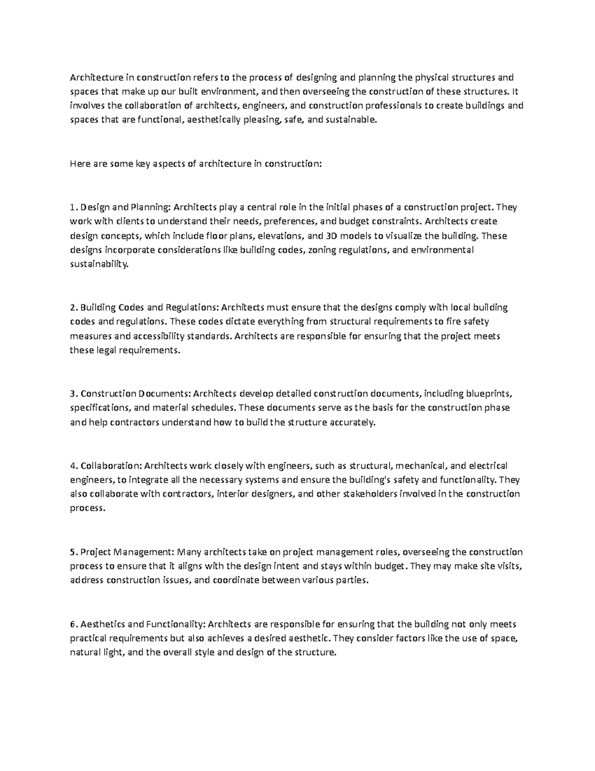 Arch Laws Arch law assignment Architecture in construction refers