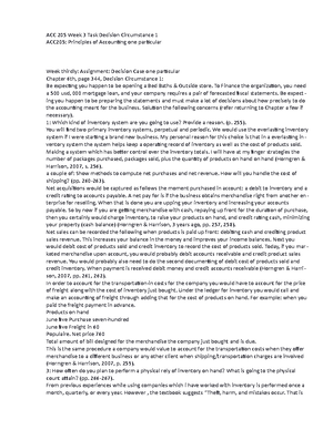 BUS 303 Week 2 – Discussion 1 Planning, Aligning and Forecasting 1 ...