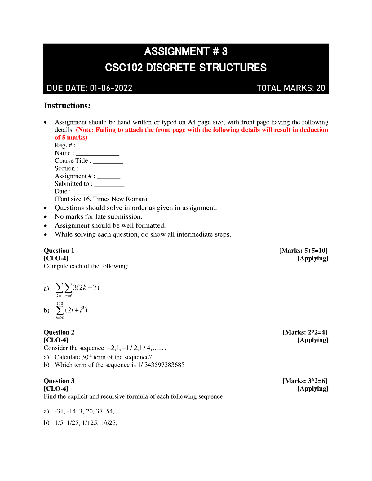 what is assignment problem in ds