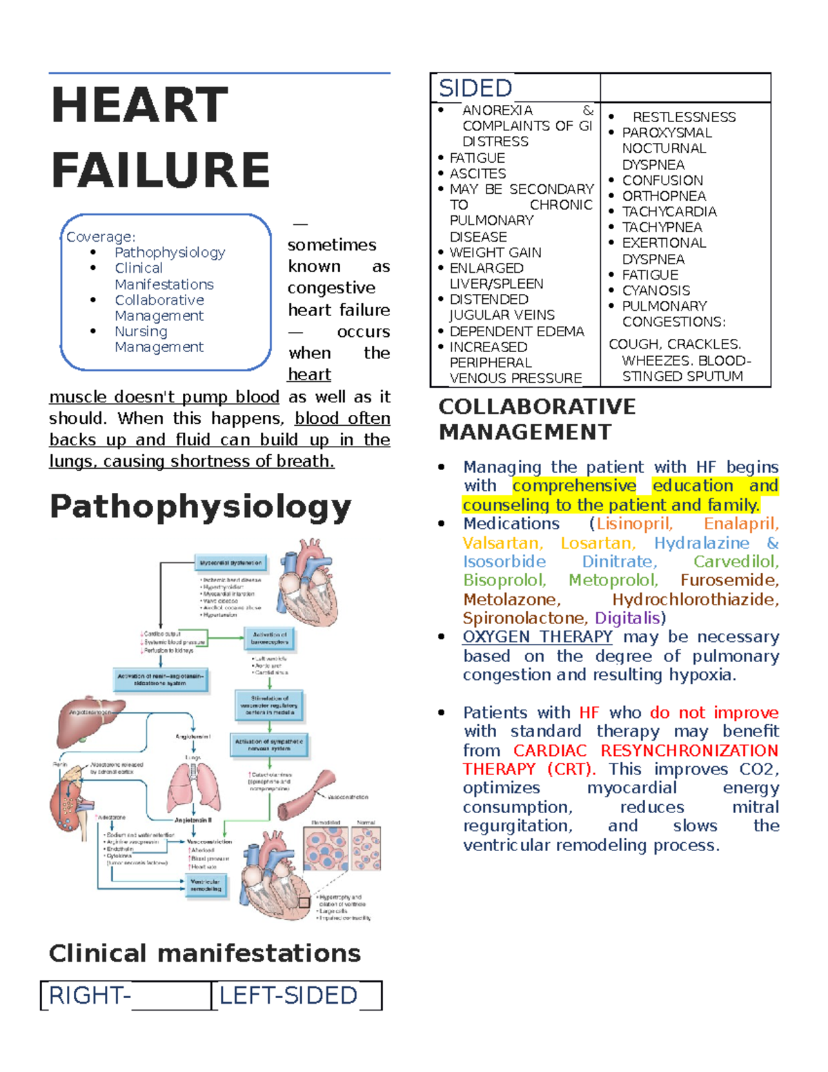 Heart Failure - HEART FAILURE — sometimes known as congestive heart ...