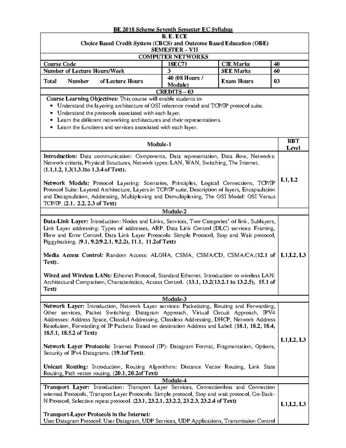 Module 4 - notes - Module 4 Transport Layer: Introduction: Transport ...
