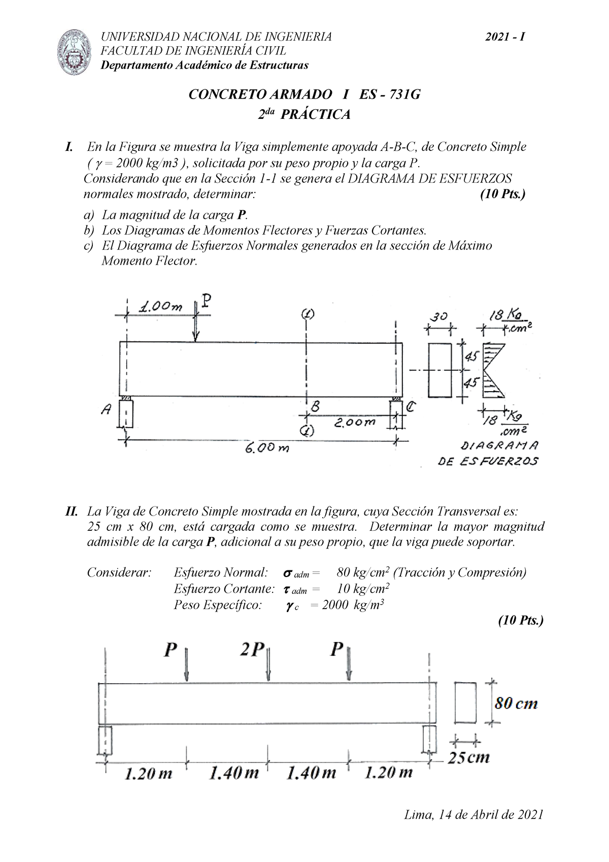 2 PRACTICA DE CONCRETO ARMADO I ES - 731G (2021-I) - VARGAS ...