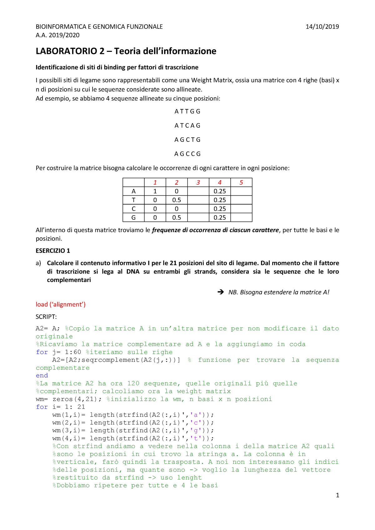 Lab2 2019 Laboratorio 02 Con Matlab Warning Tt Undefined Function 32 Warning Tt 4275