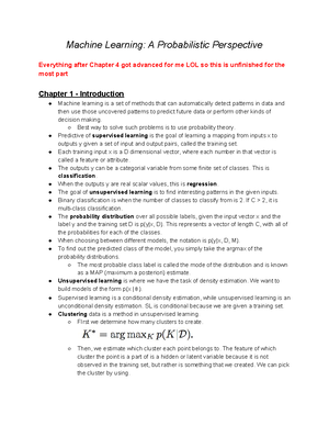 Machine learning a probability hot sale perspective