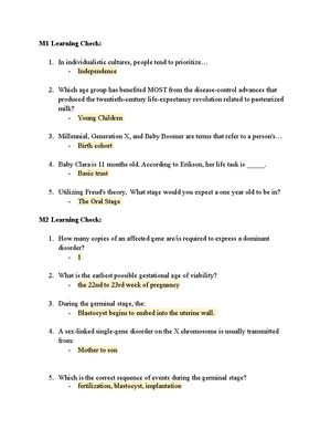 Developmental Assessment - Social psychologist Bernice Neugarten ...