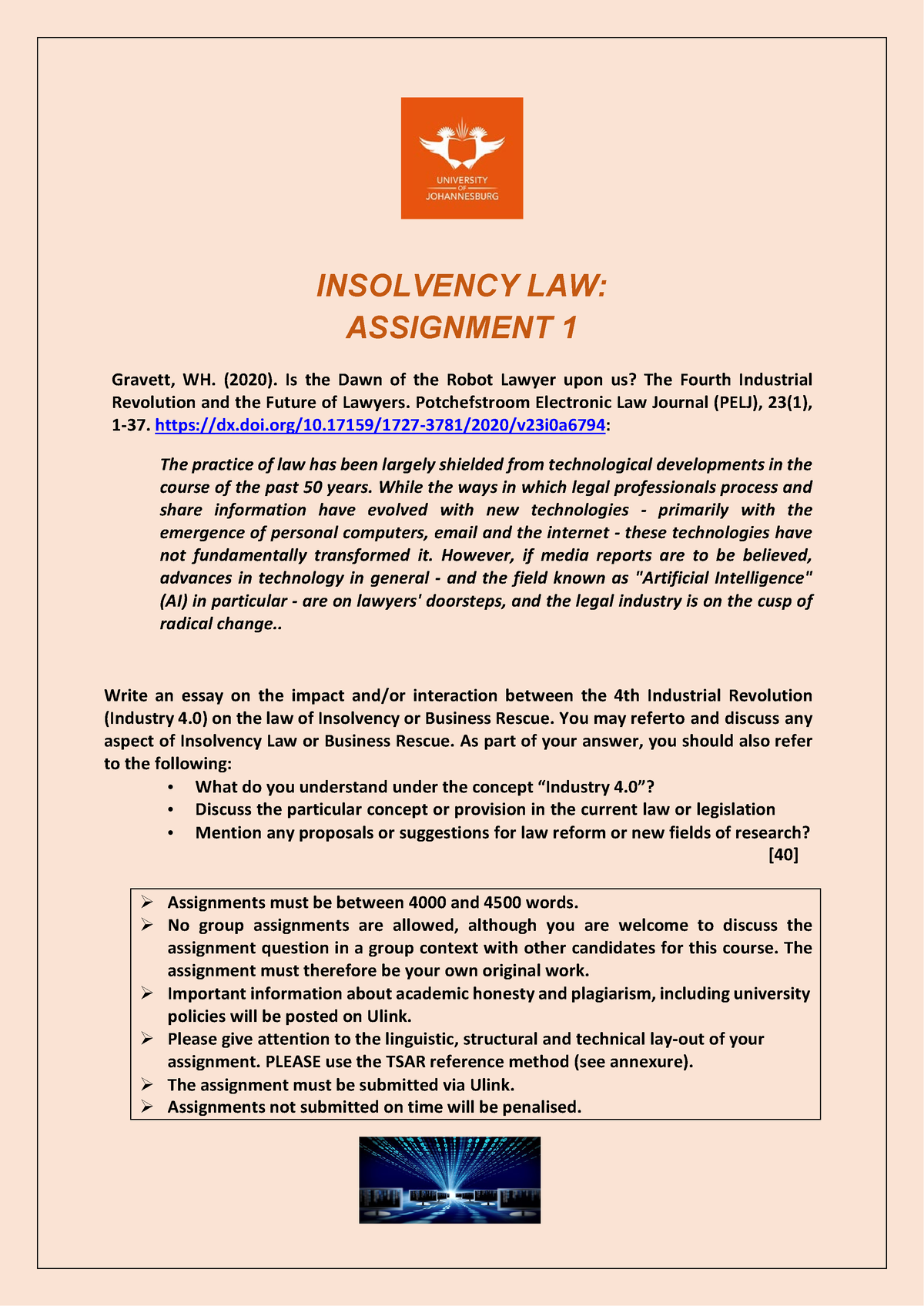 research topics in insolvency law