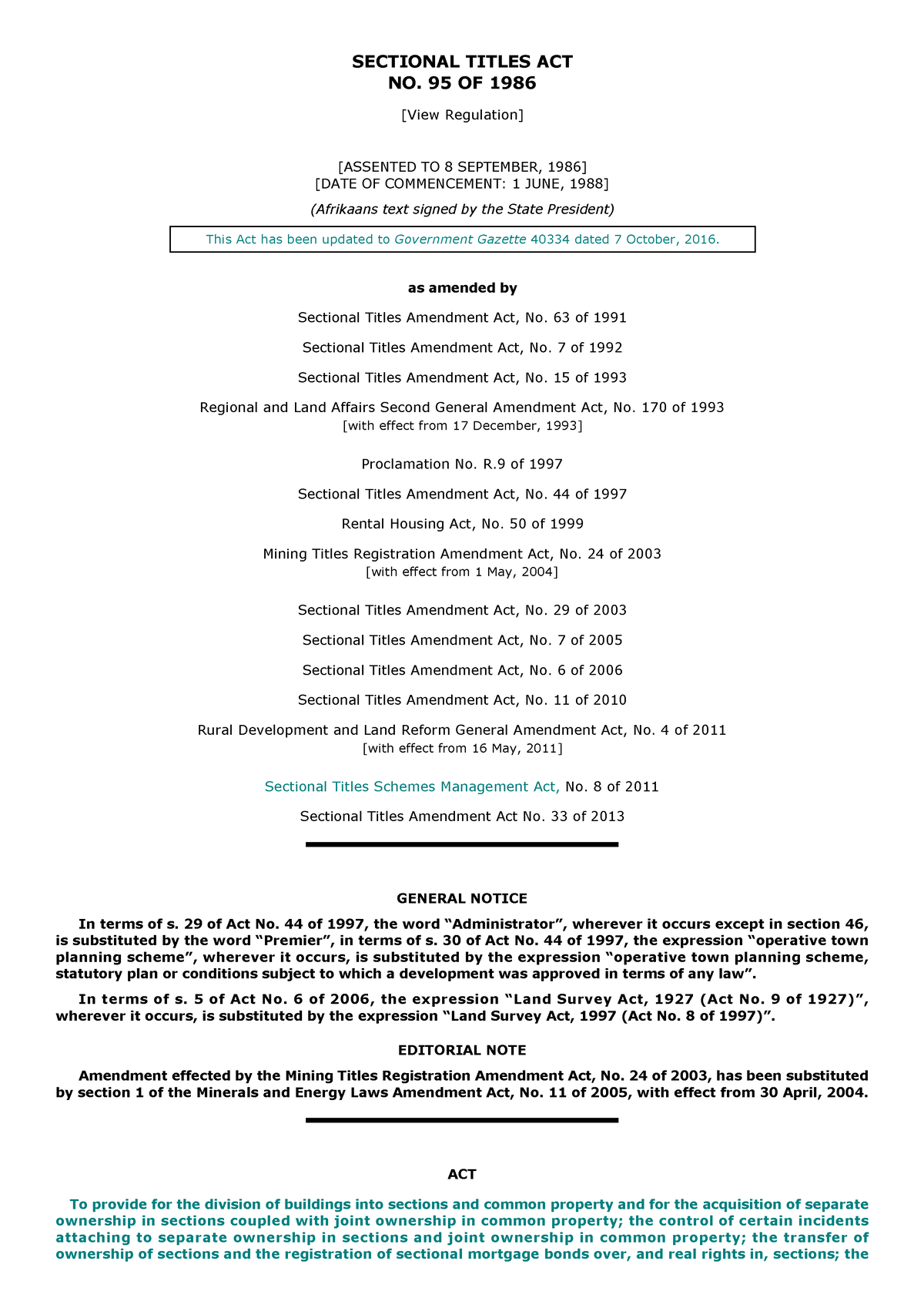 sectional-titles-act-no-sectional-titles-act-no-95-of-1986-view