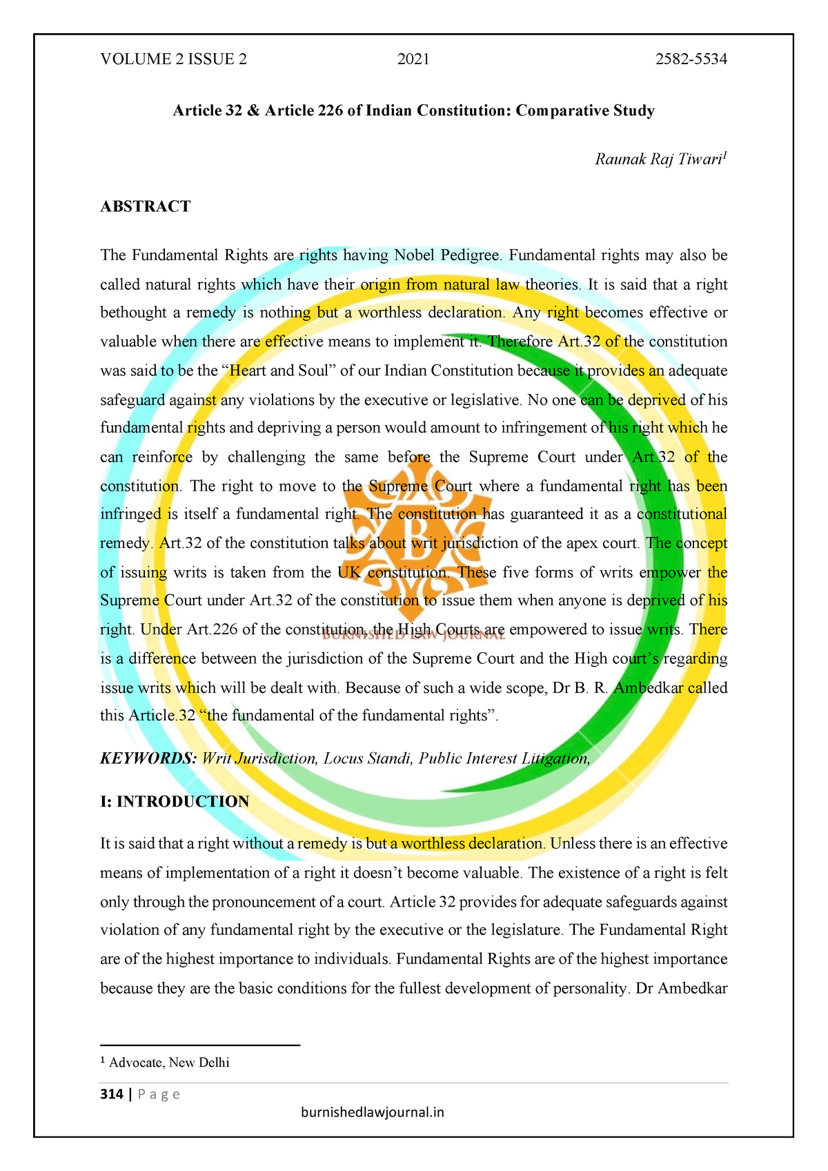 article-32-article-226-of-indian-constitution-comparative-study-raunak