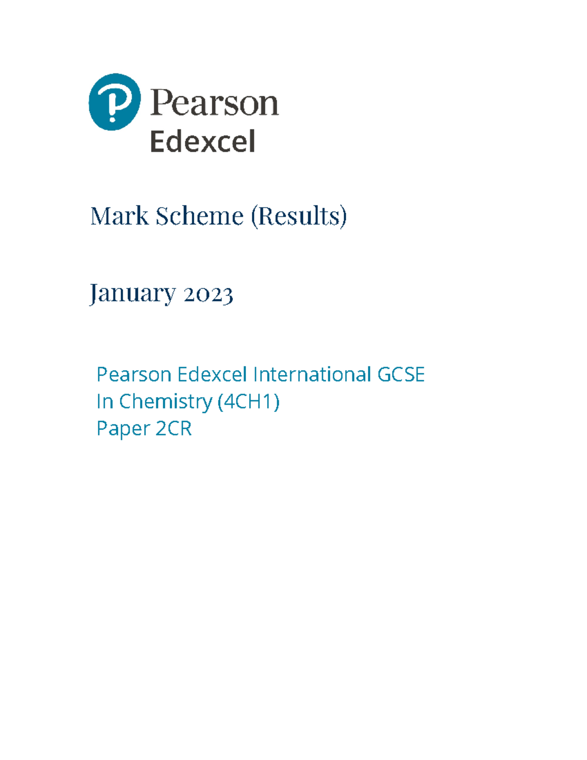 4ch1-2cr-rms-20230302 - Mark Scheme (Results) January 2023 Pearson ...