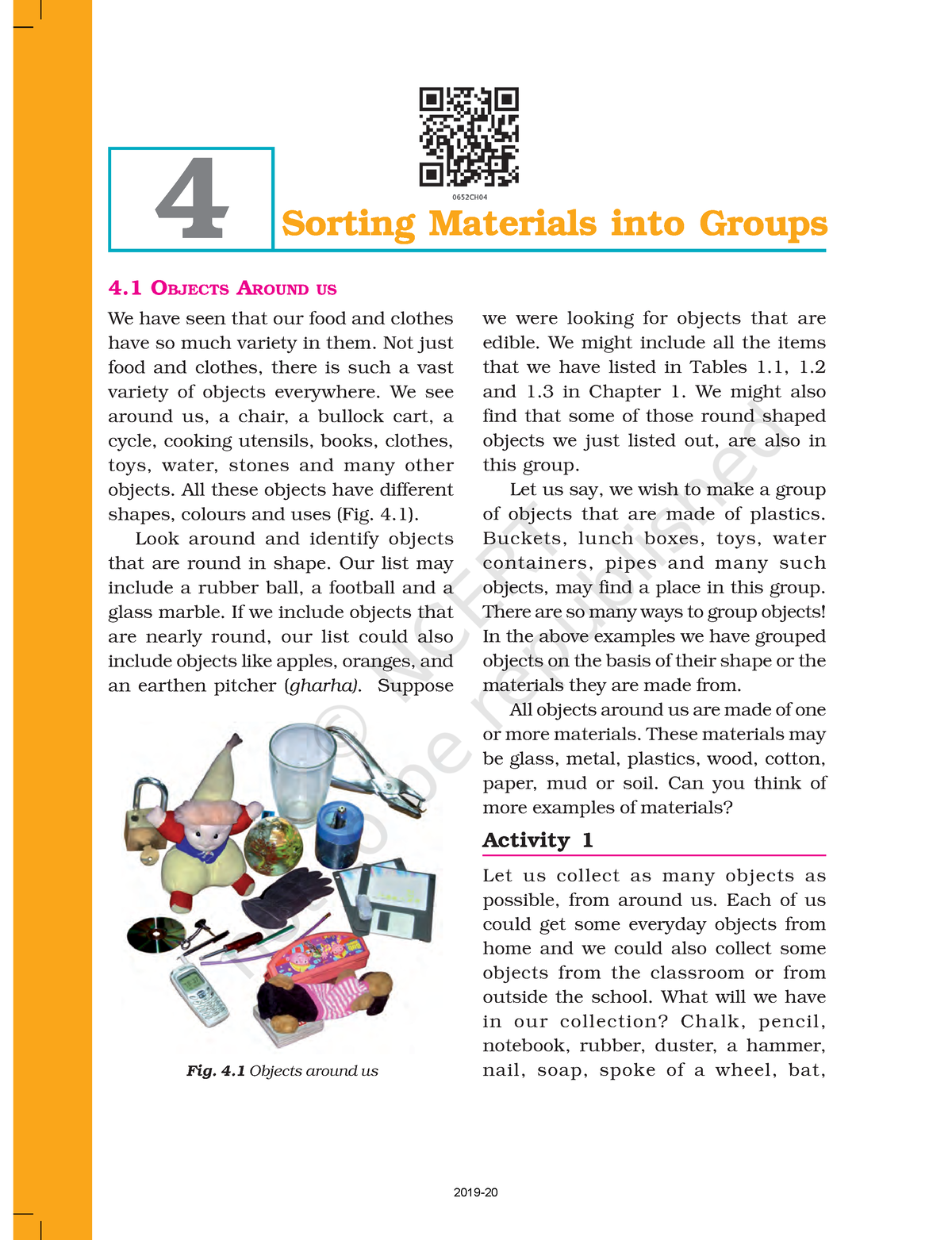 Cbse Class 6 Ncert Books Science Chapter 4 Sorting Materials Into ...