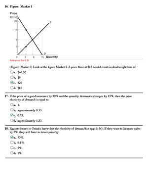 Problem Set 7 solutions - ECN 104 - Toronto Met - Studocu