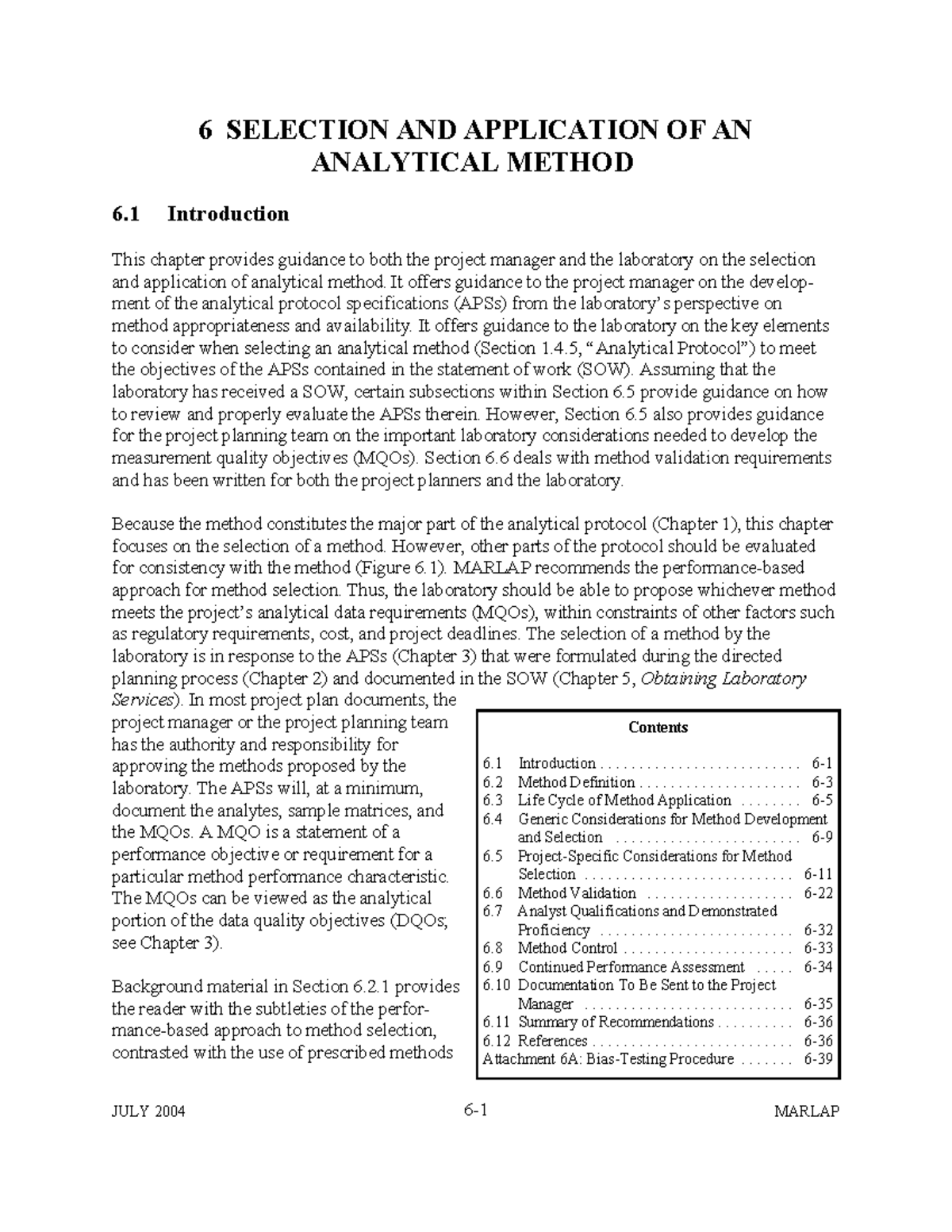 402-b-04-001a-06-final Selection AND Application OF AN - 6 SELECTION ...