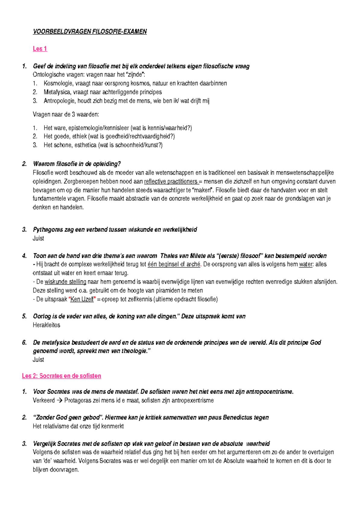 9100138522247148654allevoorbeeldvragen Na Iedere Les Voorbeeldvragen Filosofie Examen Leshtml