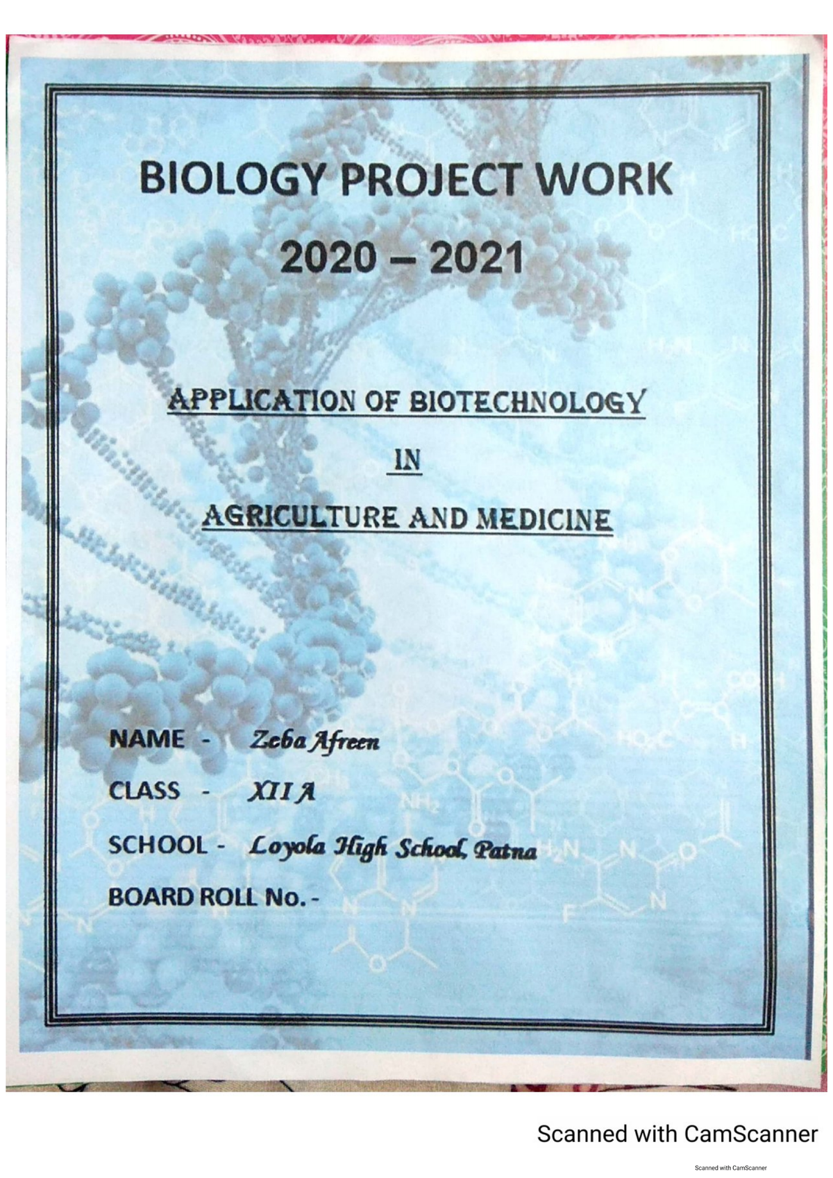 Biology Project File. pdf.urlgd.com - BIOLOGY PROJECT WORK 2020 2021 ...