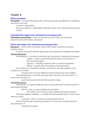 Consumer Behavior - Chapter 16 Study Guide - Chapter 16: Alternative ...